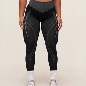 Women's Black Athletic Leggings